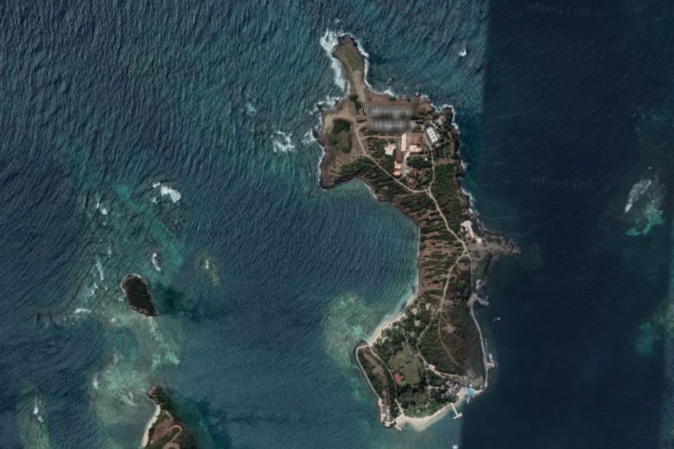 So sieht die Insel aus, auf der Melinda Gates ihren Liebeskummer auskurieren will.