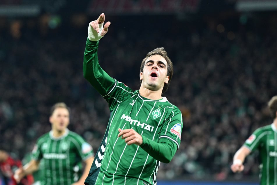 Der eingewechselte Jovan Milosevic brachte nach einem Konter die Bremen wieder in Front.