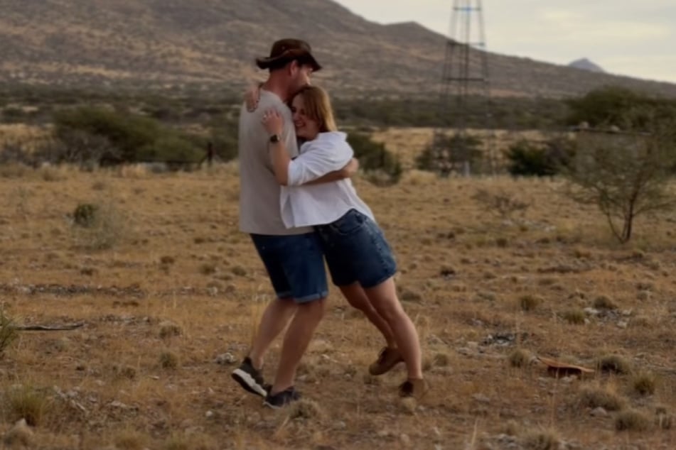 Anna und Gerald Heiser sind froh, ihre Reise nach Namibia unternommen zu haben.