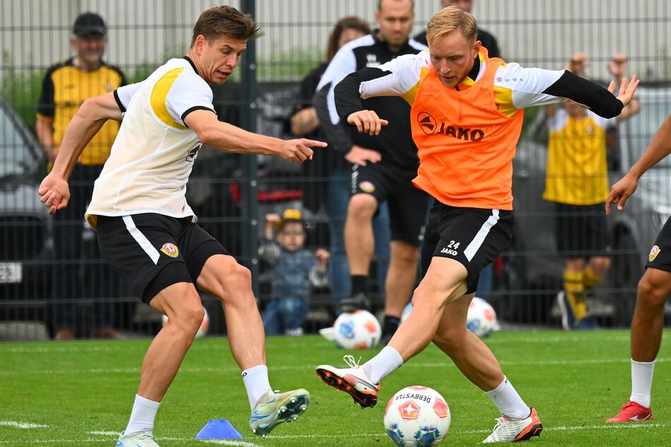 Alexander Rossipal (29, l.) scheint im Moment die Nase leicht vorn zu haben.