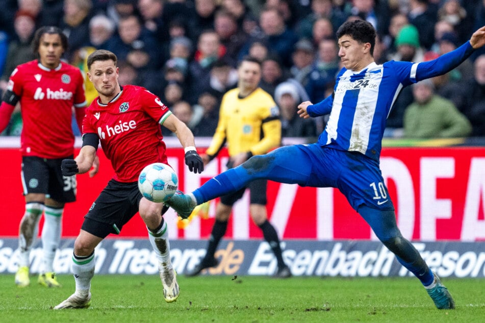 In Hannover kam Hertha BSC nicht über ein Unentschieden hinaus.