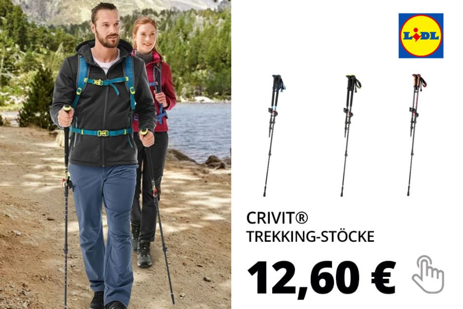 CRIVIT® Trekking-Stöcke