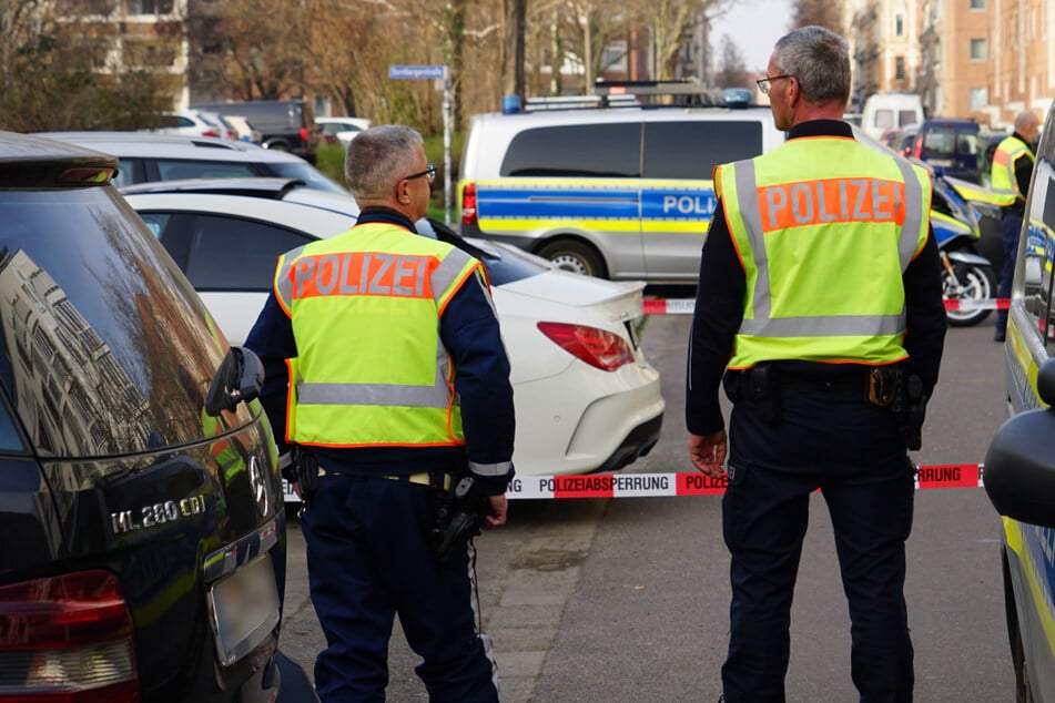 Die Polizei war noch stundenlang im Einsatz.