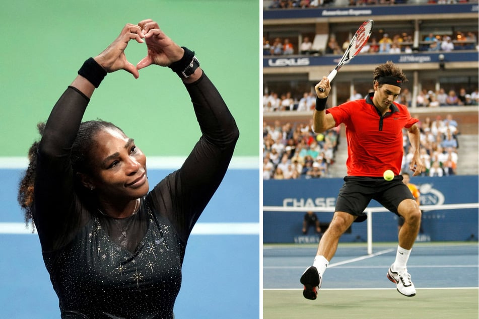 Serena Williams shared a touching Instagram post in which she welcomes fellow tennis legend Roger Federer "to the retirement club."
