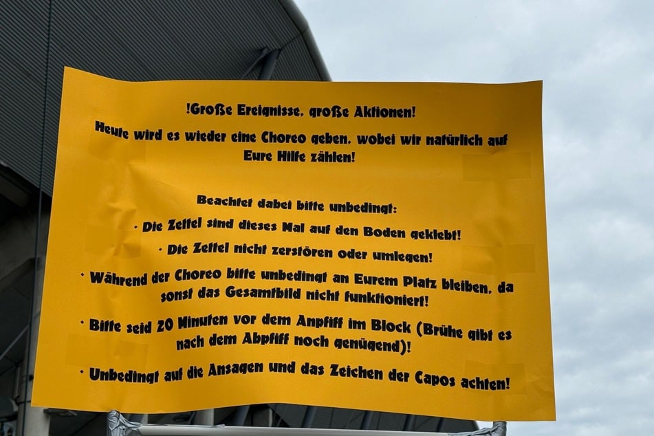 Die aktive Fanszene hat für den letzten Spieltag etwas Großes geplant.
