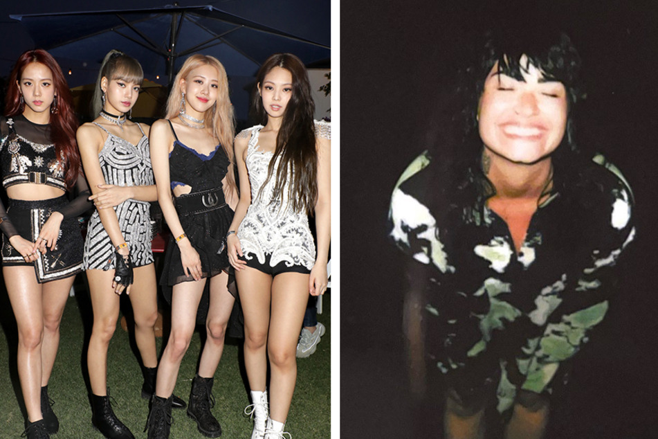 BLACKPINK (l) has a new song coming out this week, while Demi Lovato is slated to drop an album.