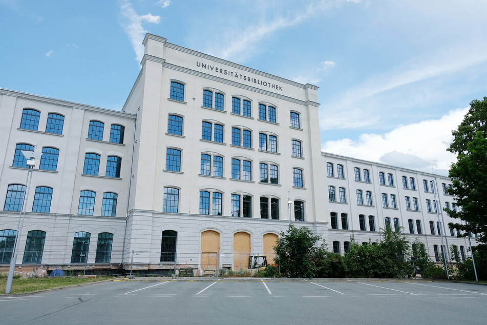Die neue Zentralbibliothek der TU Chemnitz soll im Herbst 2020 eröffnen.