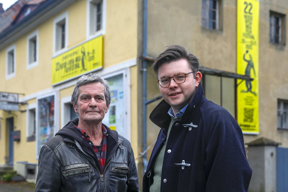 Andreas Friedrich (l.) und Clemens Meyer sind die Festivalleiter.