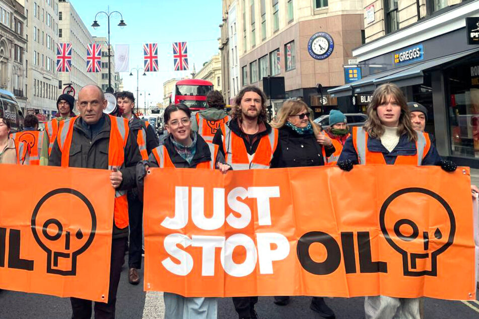 Die Aktivisten von Just Stop Oil sorgten für ordentlich Trubel in Londons Innenstadt.