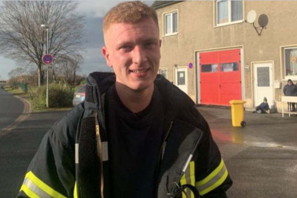 "Er war immer da, um anderen zu helfen": Mit diesem Foto macht Feuerwehrmann Sebastian Lippmann auf gofundme.com auf die Spendenaktion für seinen Kameraden Morris (20) aufmerksam.