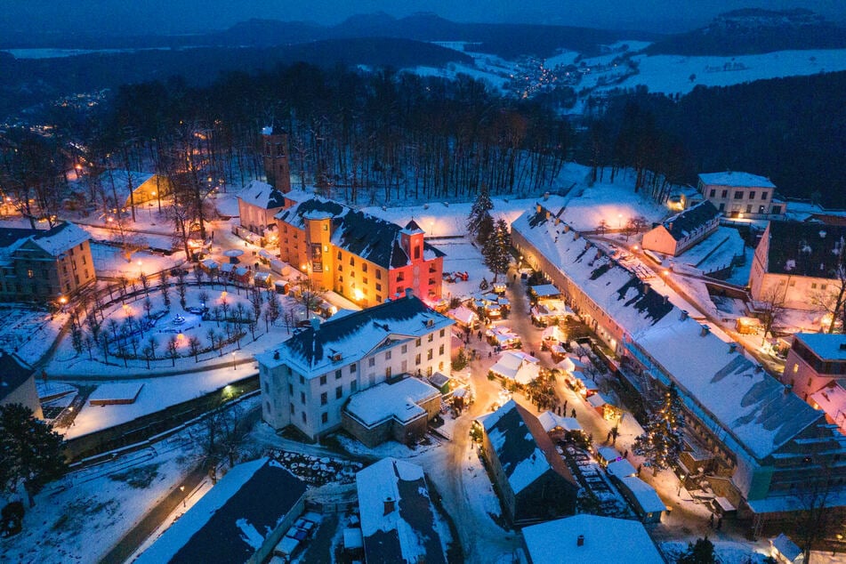 Zur Weihnachtszeit ist die Festung Königstein fast noch magischer als sonst.