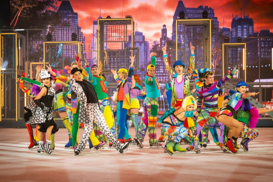 "Holiday On Ice": eine bunte Show auf dem Eis.