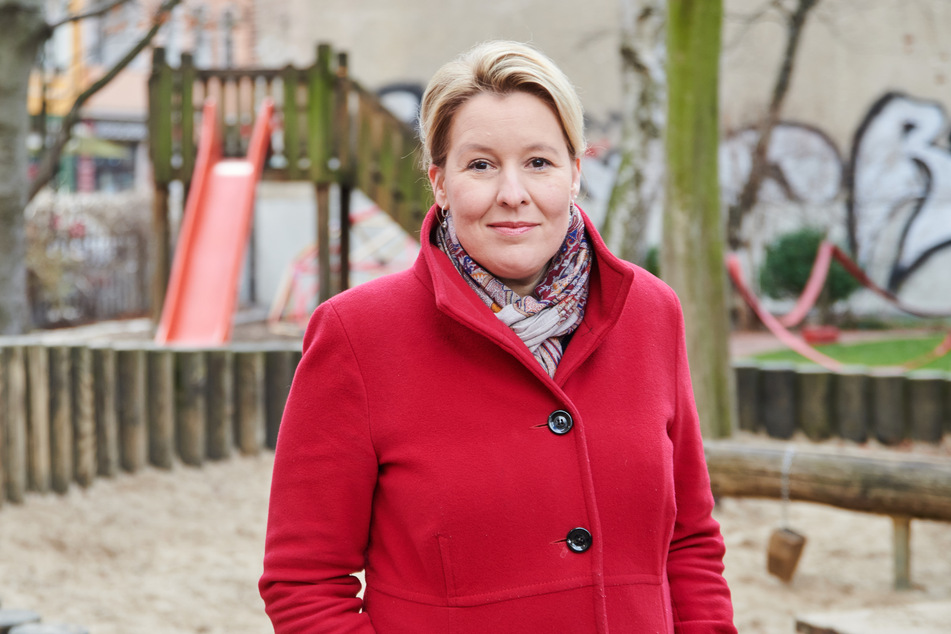 Franziska Giffey (42), Bundesministerin für Familie, Senioren, Frauen und Jugend.