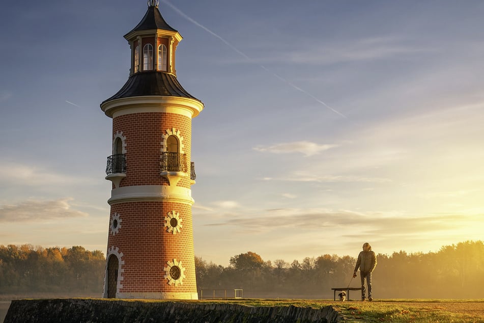 Den Leuchtturm in Moritzburg könnt Ihr am Fasanenschlösschen besichtigen.