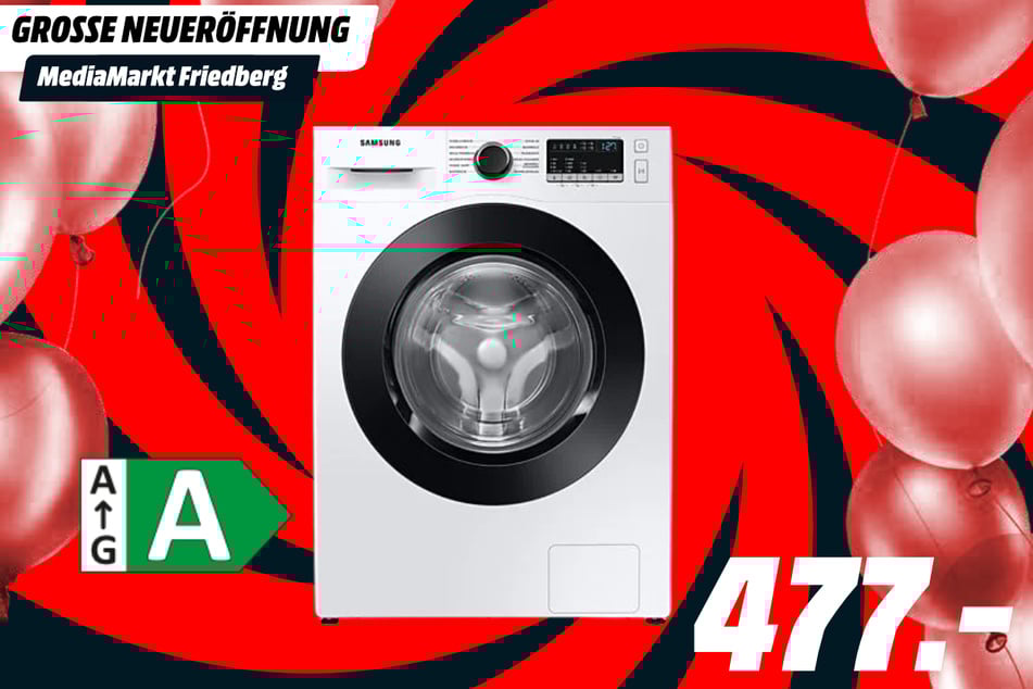 Samsung-Waschmaschine WW91T4048CE/EG für 477 Euro.