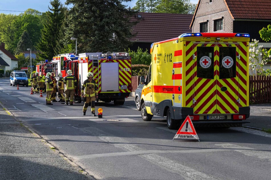 Die Feuerwehr eilte zur Geschwister-Scholl-Straße.