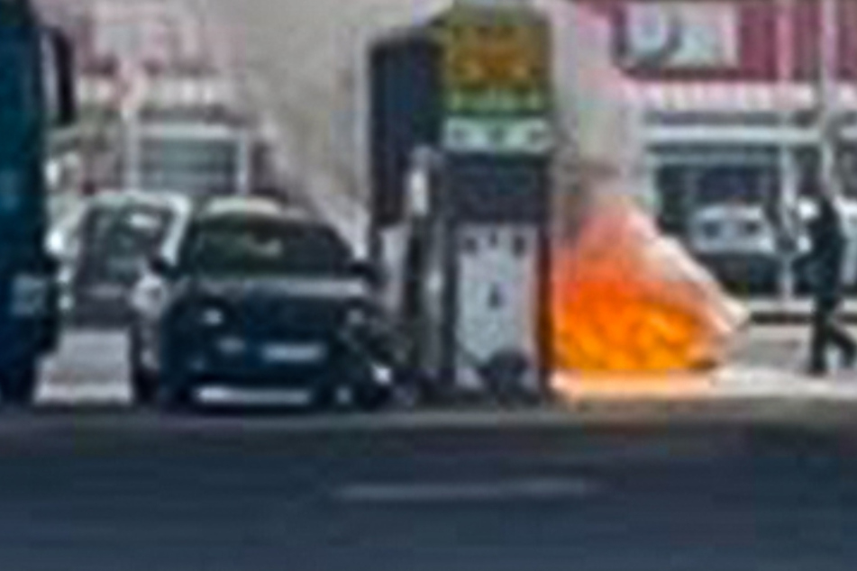 Polizei will Lkw kontrollieren, dann fliegt beinahe eine Tankstelle in die Luft