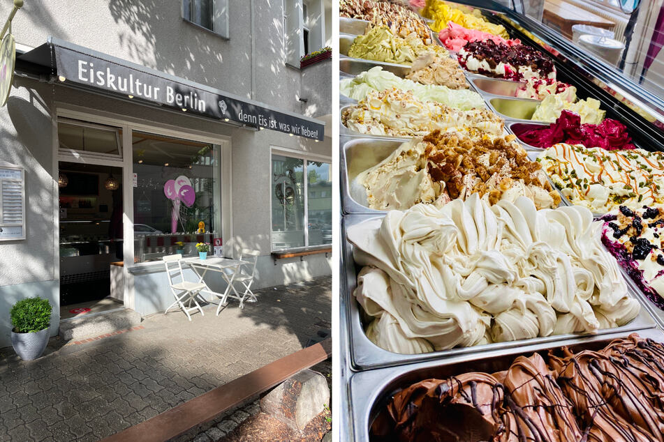 Bei Eiskultur Berlin dürfen sich Kunden täglich auf viele verschiedene Eissorten freuen.