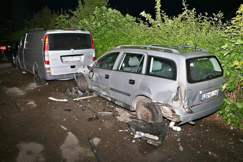Ein Dutzend Autos wurden bei der Trunkenheitsfahrt beschädigt.