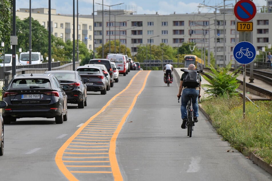 Dresden bleibt die gefährlichste Stadt für Radfahrer.