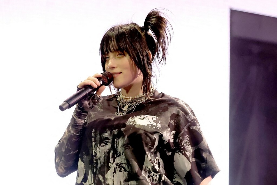 Billie Eilish kicked off her first show in the UK by wowing fans with a new song called TV.