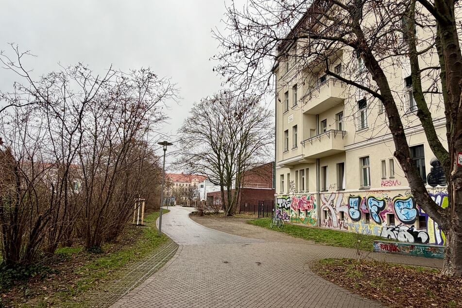 Der Täter floh von der Lützner Straße in Richtung Henriettenpark.