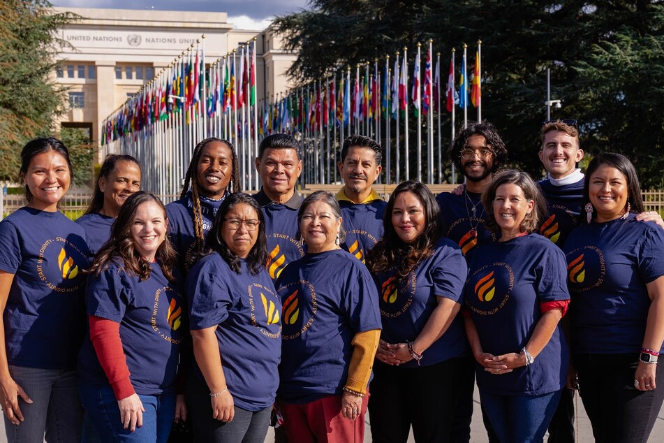 Members of the Start With Dignity coalition have traveled to the United Nations in Geneva, Switzerland, to demand greater measures to combat law enforcement violence in communities of color.