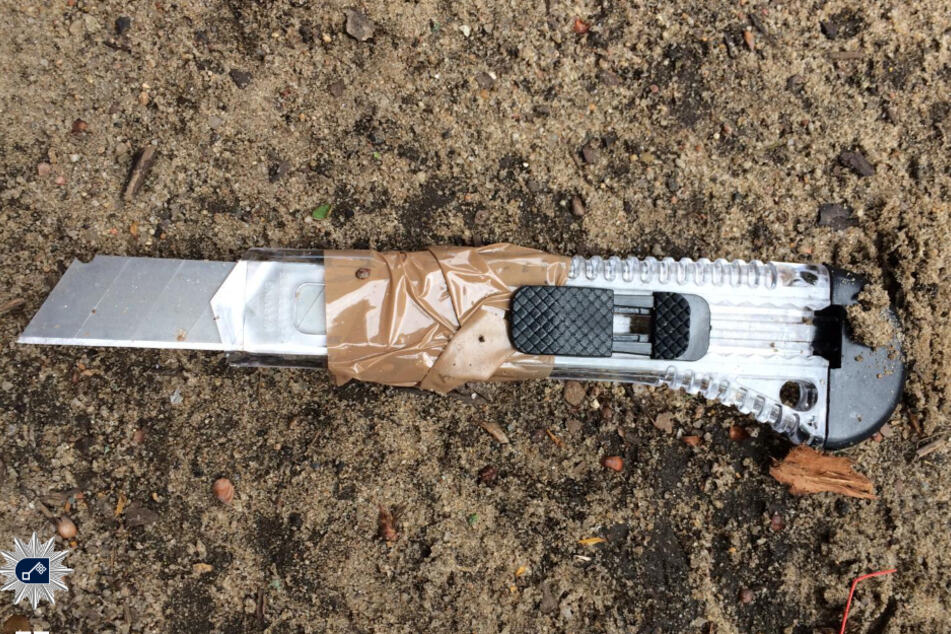 Das Messer wurde auf einem Spielplatz in Bremen gefunden.