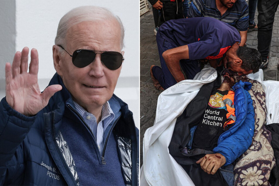 President Joe Biden has urged Israel to increase aid to Gaza after it killed seven food aid workers with the World Central Kitchen.
