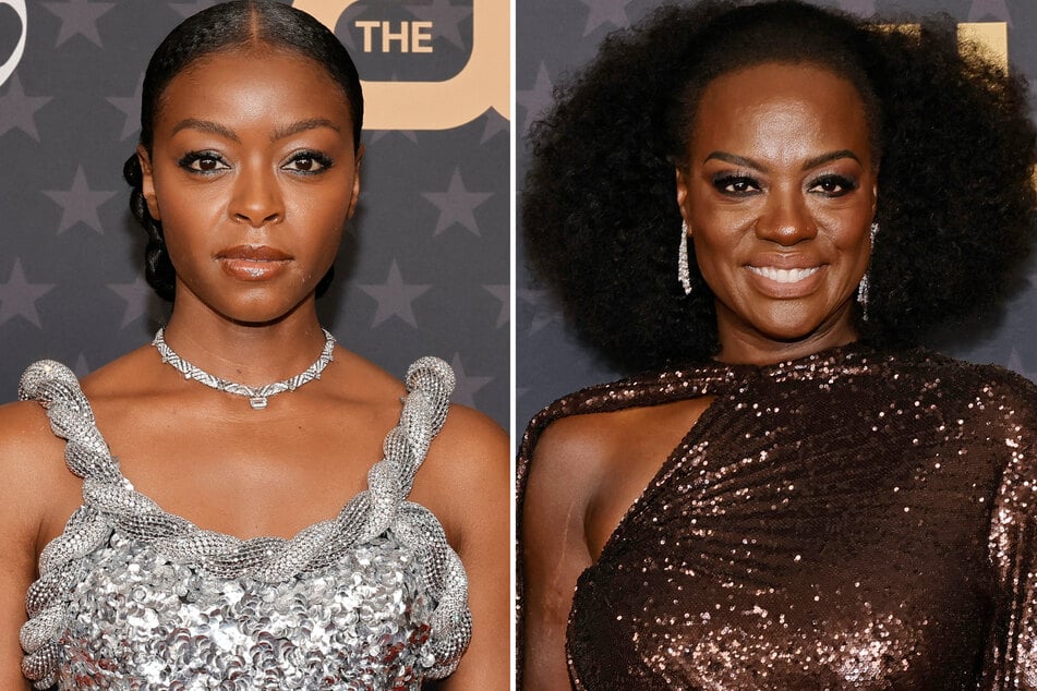 Danielle Deadwyler (l) and Viola Davis were both snubbed in the 2023 Oscar nominations despite acclaimed performances.