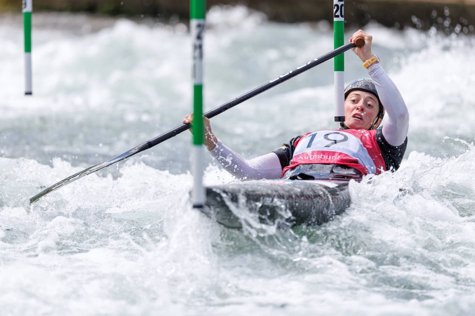Nele Bayn (26) kenterte beim Weltcup-Finale. (Archivfoto)