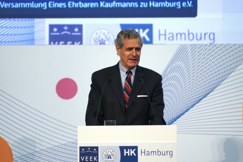 Jochen Spethmann ist Vorsitzender der "Versammlung Ehrbarer Kaufleute zu Hamburg". (Archivbild)
