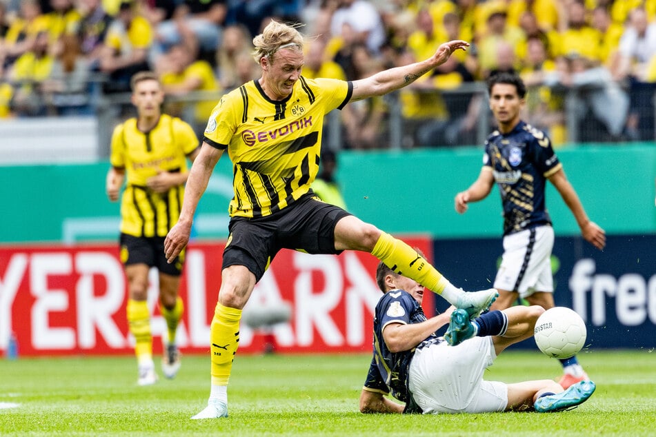 Julian Brandt und seine Kollegen spielen am 29. oder 30. Oktober in der 2. Runde des DFB-Pokals.