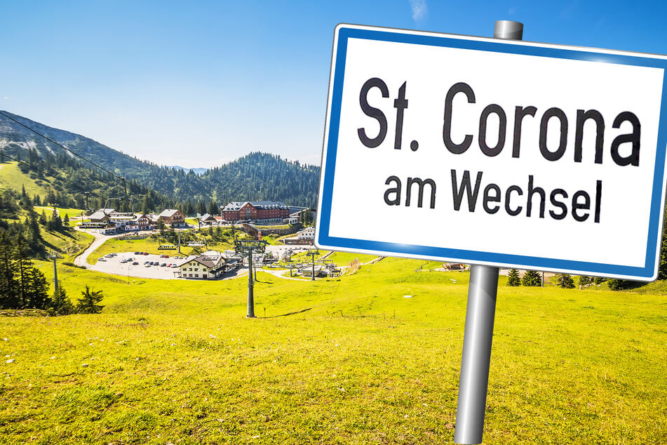 Die Ortsschilder von St. Corona am Wechsel wurden wohl in der Silvesternacht gestohlen (Symbolbild).