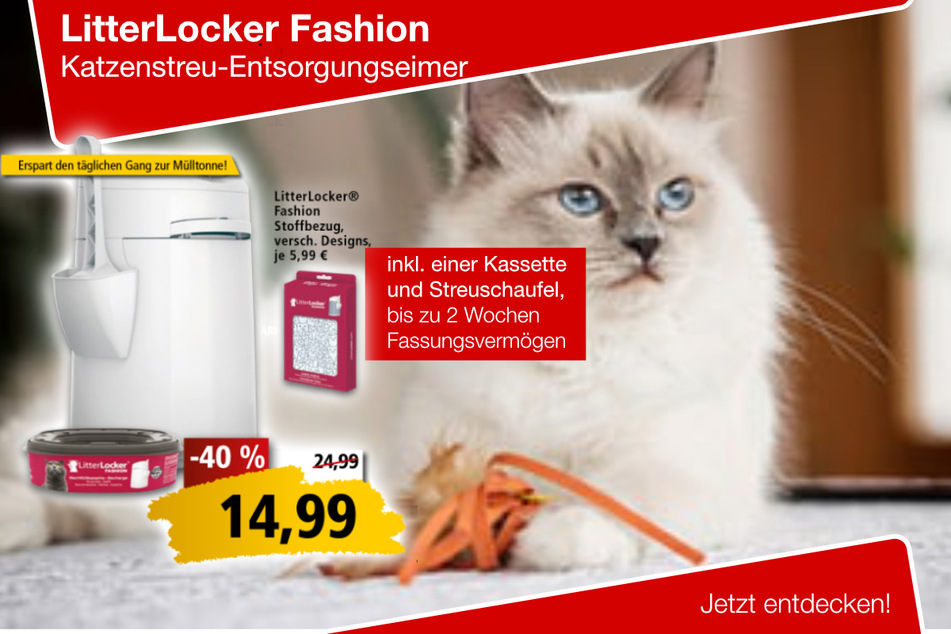 LitterLocker Fashion, Katzenstreu-Entsorger