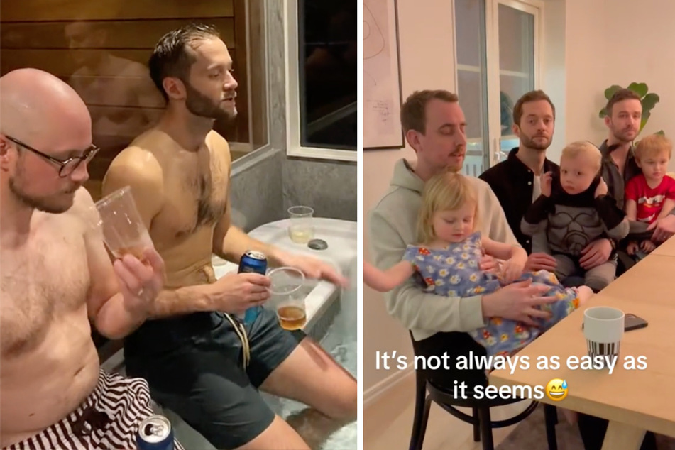 Singing dads take the internet by storm with viral Dad Harmony