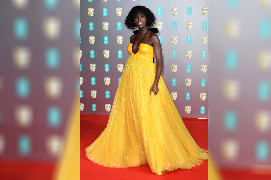 British actress Jodie Turner-Smith (34) at the 2020 BAFTA Film Awards. She won't be in a part of The Witcher prequel after all.
