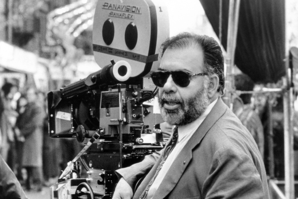 Coppola, pictured here in 1990 during filming of The Godfather III