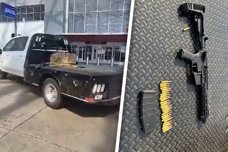 Im Truck des Verdächtigen wurde ein AR-15-Sturmgewehr mit 27 Schuss Munition gefunden.
