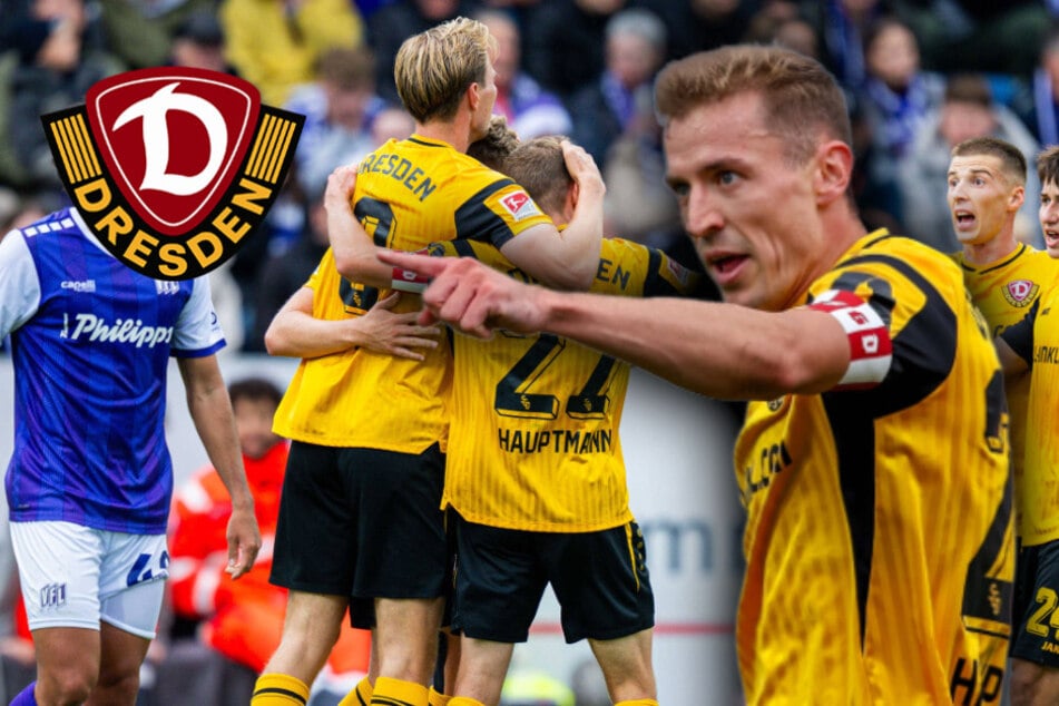 Getroffen, aber unglücklich: Was Dynamos Kapitän überhaupt nicht gefiel