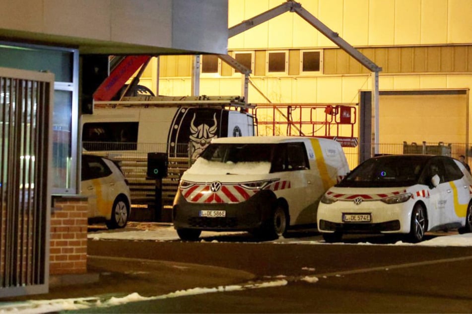 Bis zum Abend waren die Einsatzkräfte vor Ort.