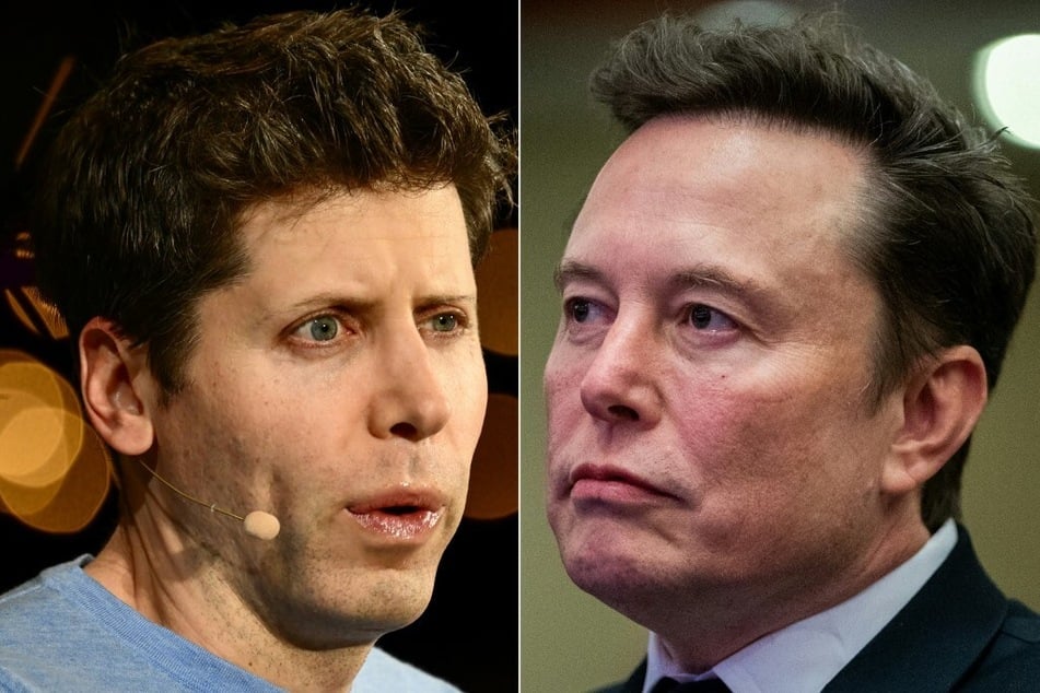 The feud between OpenAI CEO Sam Altman (l.) and xAI CEO Elon Musk has deepened after a judge ruled against a bid to block OpenAI from becoming a for-profit company.