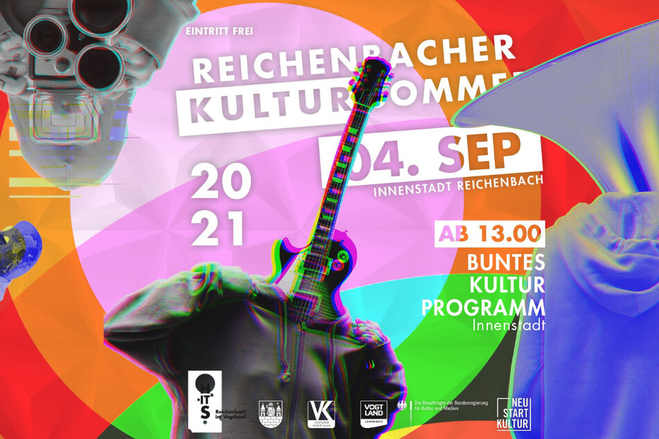 Musik, Attraktionen für Groß und Klein sowie kulinarische Leckerei gibt es beim Reichenbacher Kultursommer.
