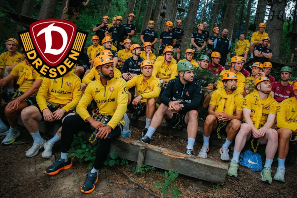 Dynamo im Trainingslager: SGD-Profis trauen sich hoch hinaus
