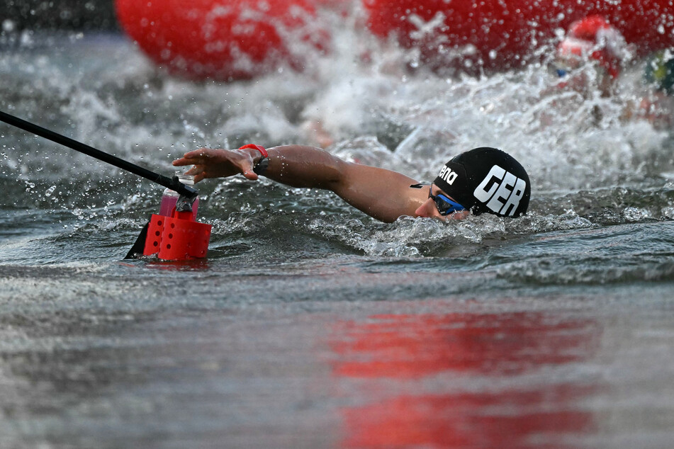 Oliver Klemet holt sensationell Silber über 10 Kilometer im Freiwasser!