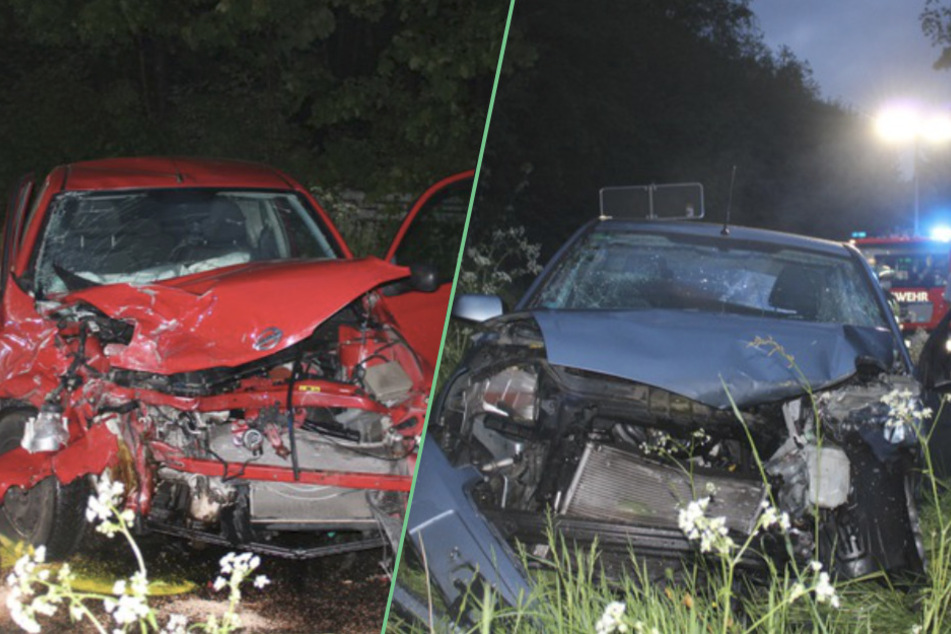 Köln: Im Suff in den Gegenverkehr: Zwei schwer verletzte Autofahrer nach Frontalcrash