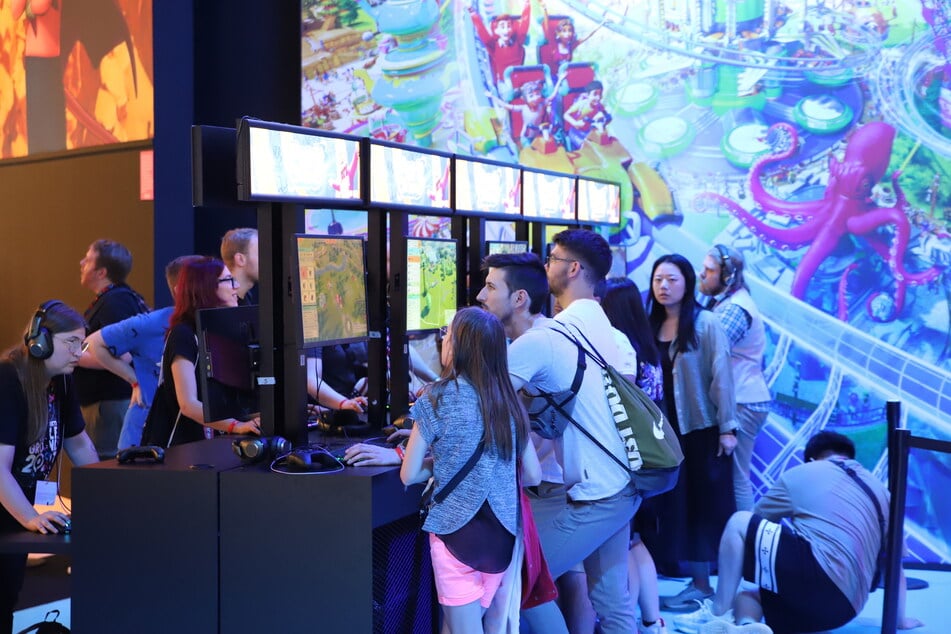 Bei der Gamescom 2025 in Köln werden so viele Besucher wie noch nie erwartet. (Archivfoto)