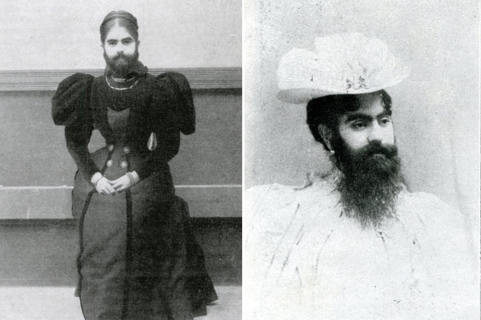 Women with beards: The longest female beard in the world