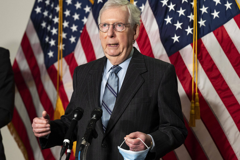 Trump railed against Senate Minority Leader Mitch McConnell, blaming him for the Republican losses in the Georgia Senate runoffs.