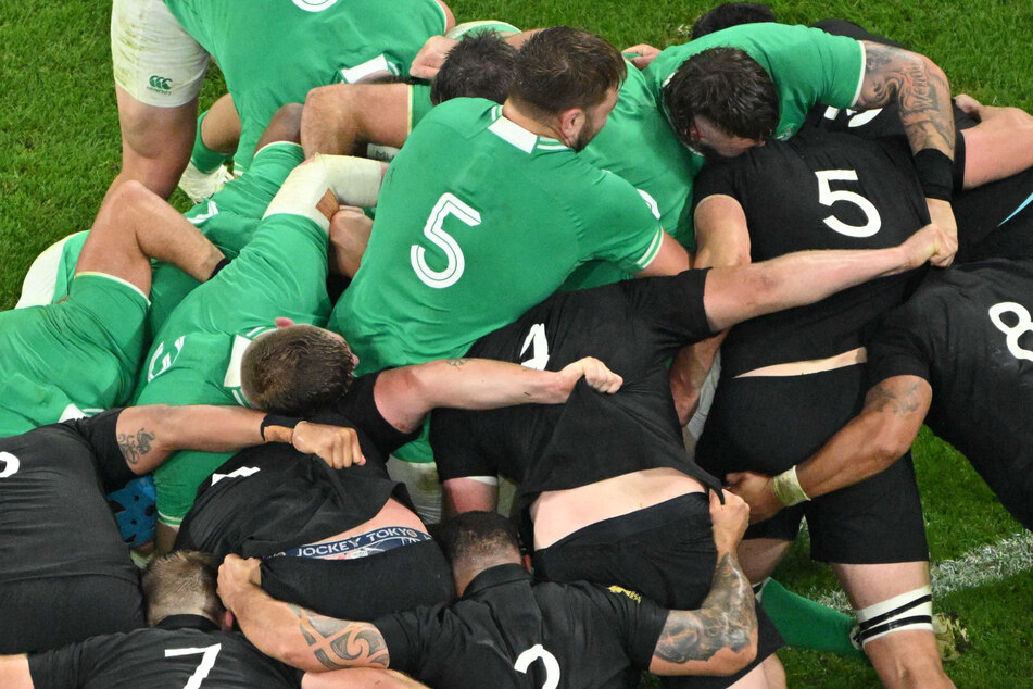 Die Neuseeländer setzten sich am Samstag gegen Irland mit 28:24 durch.